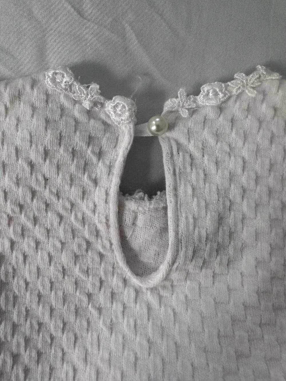 ✨ Vintage Baby Beau & Belle Lace Two-Piece Set ✨